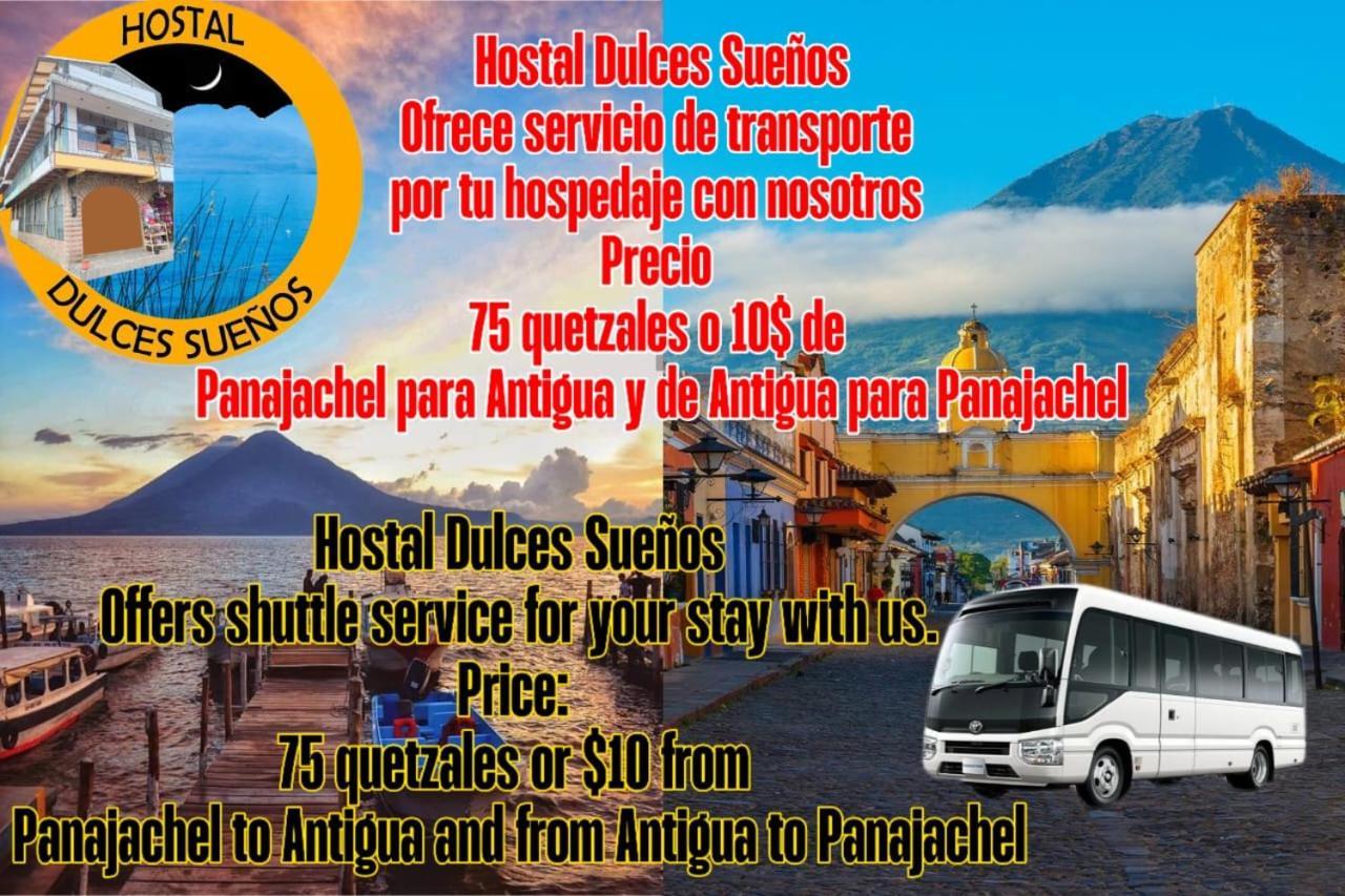 Hostal Dulces Sueños Panajachel Exterior foto